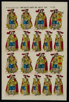 estampe MOUSQUETAIRES DE LOUIS XIII. 1953.86.1277 Photo