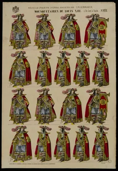 estampe MOUSQUETAIRES DE LOUIS XIII. 1953.86.1281 Photo