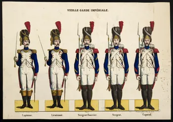 Dembour et Gangel estampe VIEILLE GARDE IMPERIALE. Metz 1840-1852 1953.86.1326  Photo