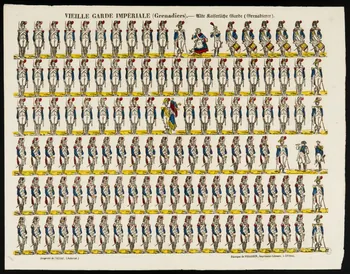 estampe VIEILLE GARDE IMPERIALE (Grenadiers).- 1953.86.1328 Photo