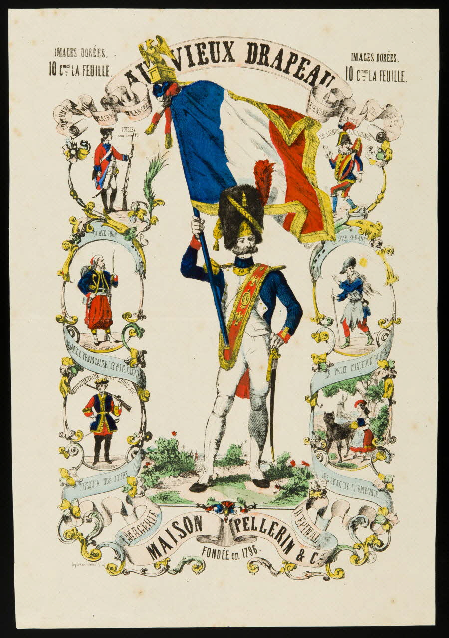estampe AU VIEUX DRAPEAU 1953.86.1334 Photo