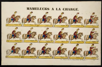 Dembour et Gangel estampe MAMELUCKS A LA CHARGE. Metz 1840-1852 1953.86.1339 Photo