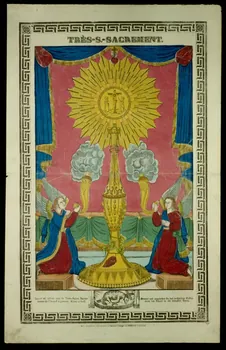 Dembour et Gangel estampe TRES -S.-SACREMENT. Metz 1840-1852 1953.86.14 Photo