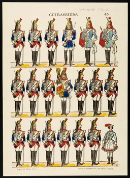 estampe CUIRASSIERS 1953.86.1452 Photo