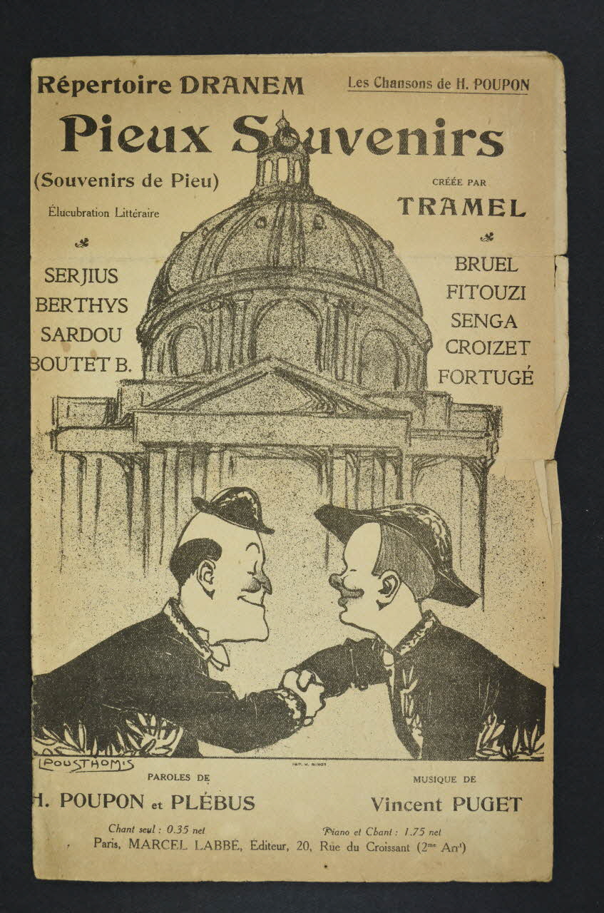 partition de musique petit format 1970.139.67 Photo Mucem