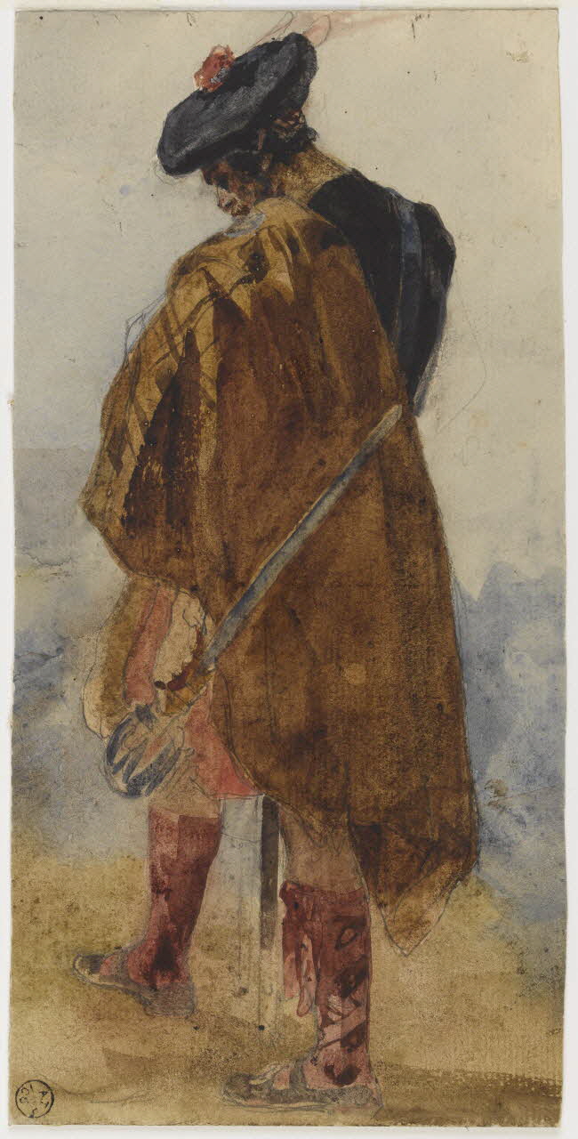 Lalaisse François Hippolyte carnet de dessins Écossais Ecosse 1839-1849 1952.76.1.178 Photo RMN-Grand Palais (Mucem)