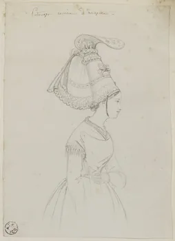 Lalaisse François Hippolyte carnet de dessins Putanges, environs d'Argentan Normandie, France 1844 1952.76.1.185 Photo RMN-Grand Palais (Mucem)