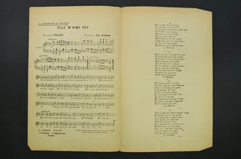 chanson petit format 1970.139.69 Photo Mucem