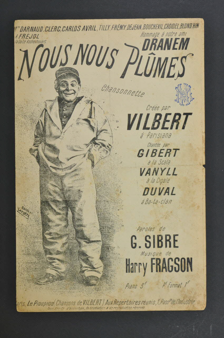 chanson petit format 1970.139.80 Photo Mucem