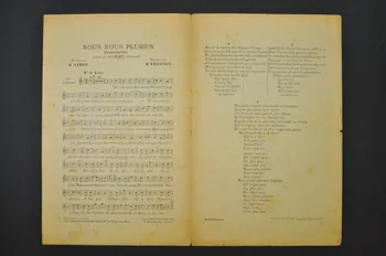 chanson petit format 1970.139.80 Photo Mucem