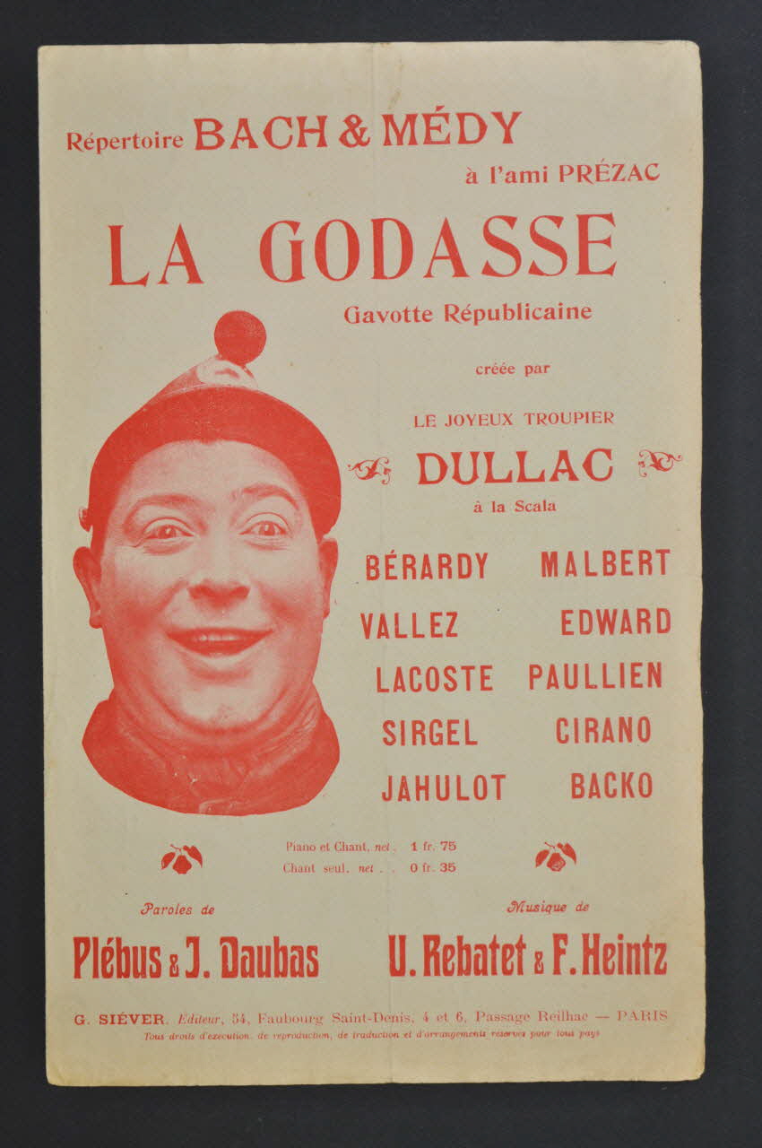 chanson petit format 1970.139.82 Photo Mucem