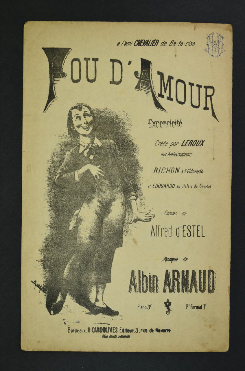 chanson petit format 1970.139.9 Photo Mucem