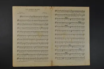 partition de musique petit format 1970.139.92  Photo Mucem