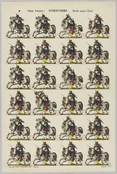 à registres (6) CUIRASSIERS. 1953.86.1900 Photo RMN-Grand Palais (Mucem)