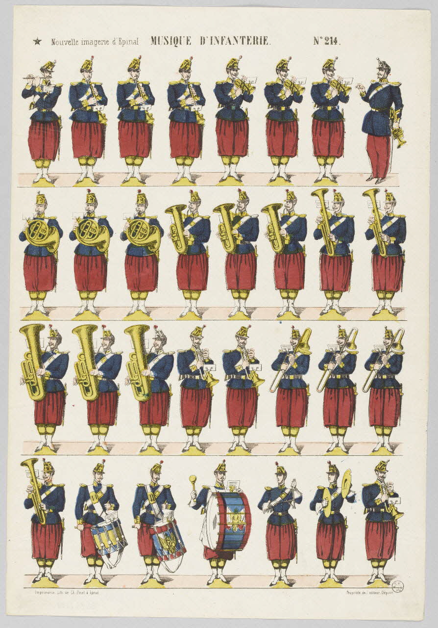 à registres (4) MUSIQUE D'INFANTERIE. 1953.86.2280 Photo RMN-Grand Palais (Mucem)