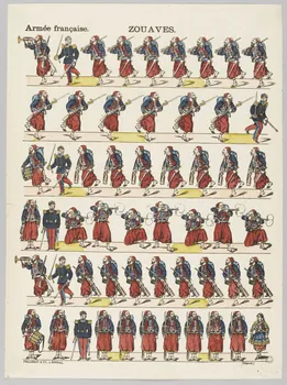 à registres (6) Armée française. ZOUAVES. 1953.86.2355 Photo RMN-Grand Palais (Mucem)