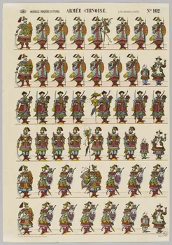 à registres (6) ARMEE CHINOISE. 1953.86.2545 Photo RMN-Grand Palais (Mucem)