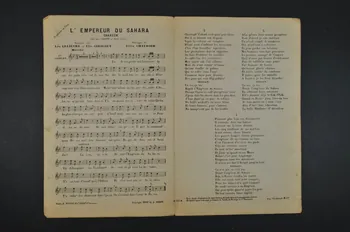 Elie Giraudet ; Léo Lelièvre ; Félix Chaudoir ; Arnaud ; Serjius ; Farjaux ; Marjal ; Stritt ; Clairval ; Fernandez ; Jeff Rueff partition de musique petit format 1903 1970.139.95 Photo Mucem