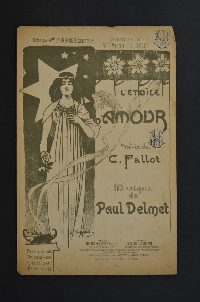 partition de musique petit format 1970.139.97 Photo Mucem