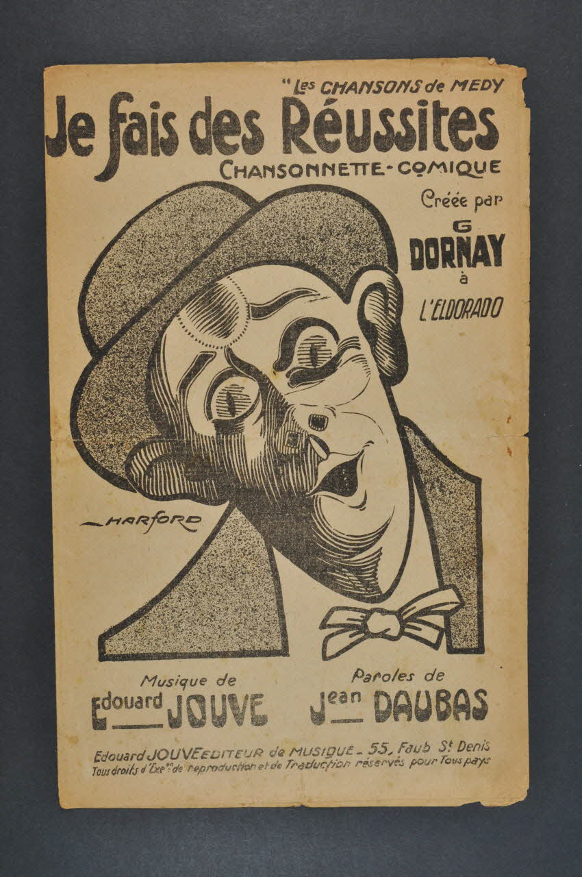 chanson petit format 1970.139.99 Photo Mucem