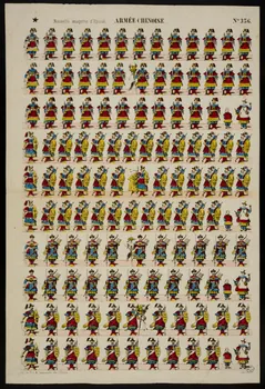 estampe ARMEE CHINOISE. 1953.86.2548  Photo