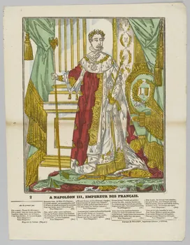 estampe A NAPOLEON III, EMPEREUR DES FRANCAIS. 1953.86.710 Photo RMN-Grand Palais (Mucem)
