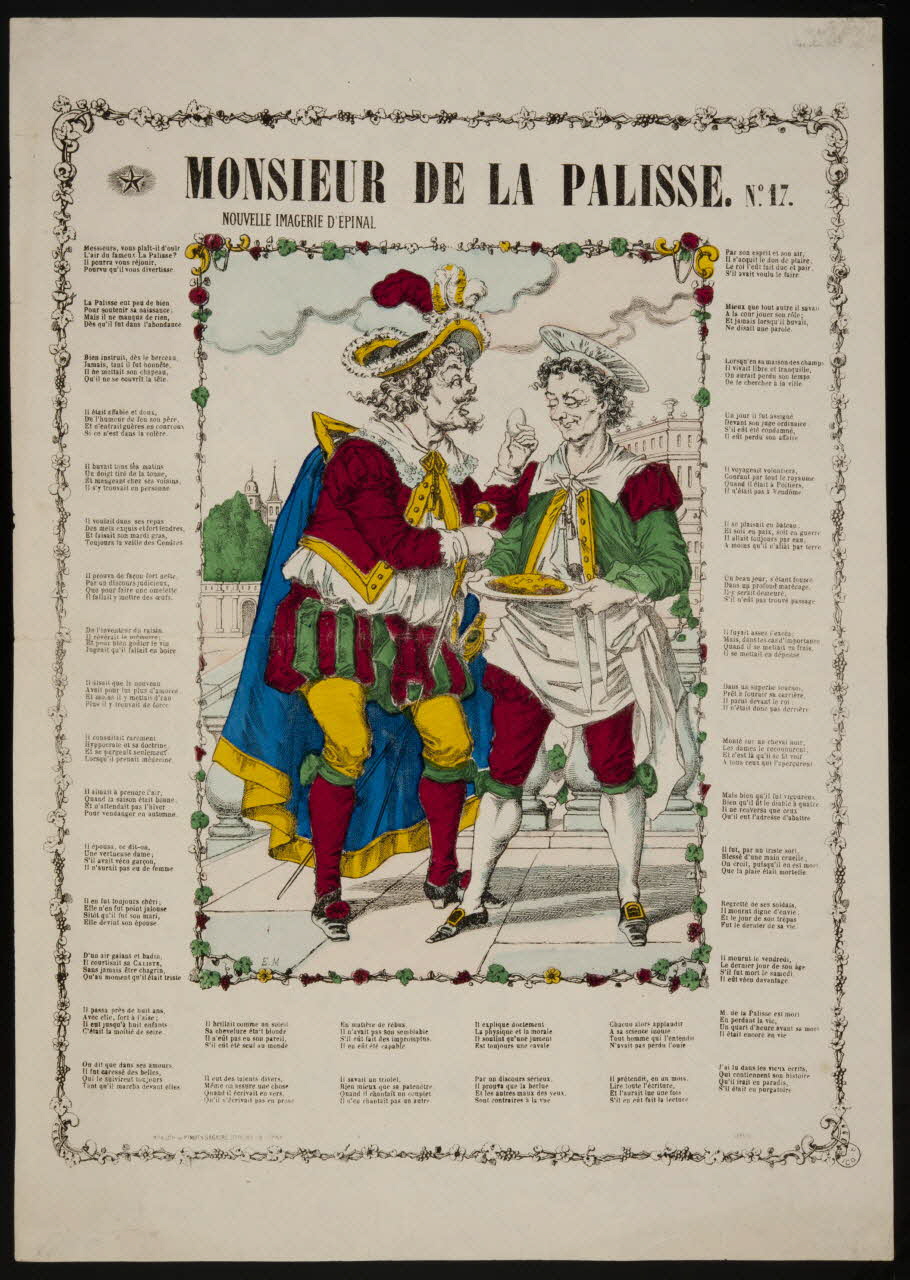 estampe MONSIEUR DE LA PALISSE. 1953.86.2921 Photo