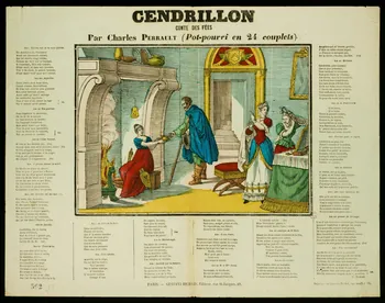 estampe CENDRILLON  CONTE DE FEES 1953.86.2940 Photo