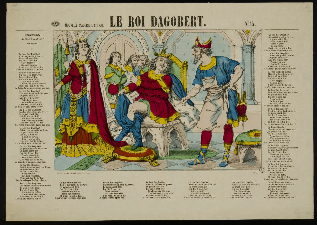 estampe LE ROI DAGOBERT. 1953.86.2976 Photo
