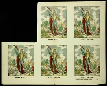 Charles Nicolas Gangel estampe SAINT DONAT. Lorraine, France 1852-1858 1953.86.306 Photo