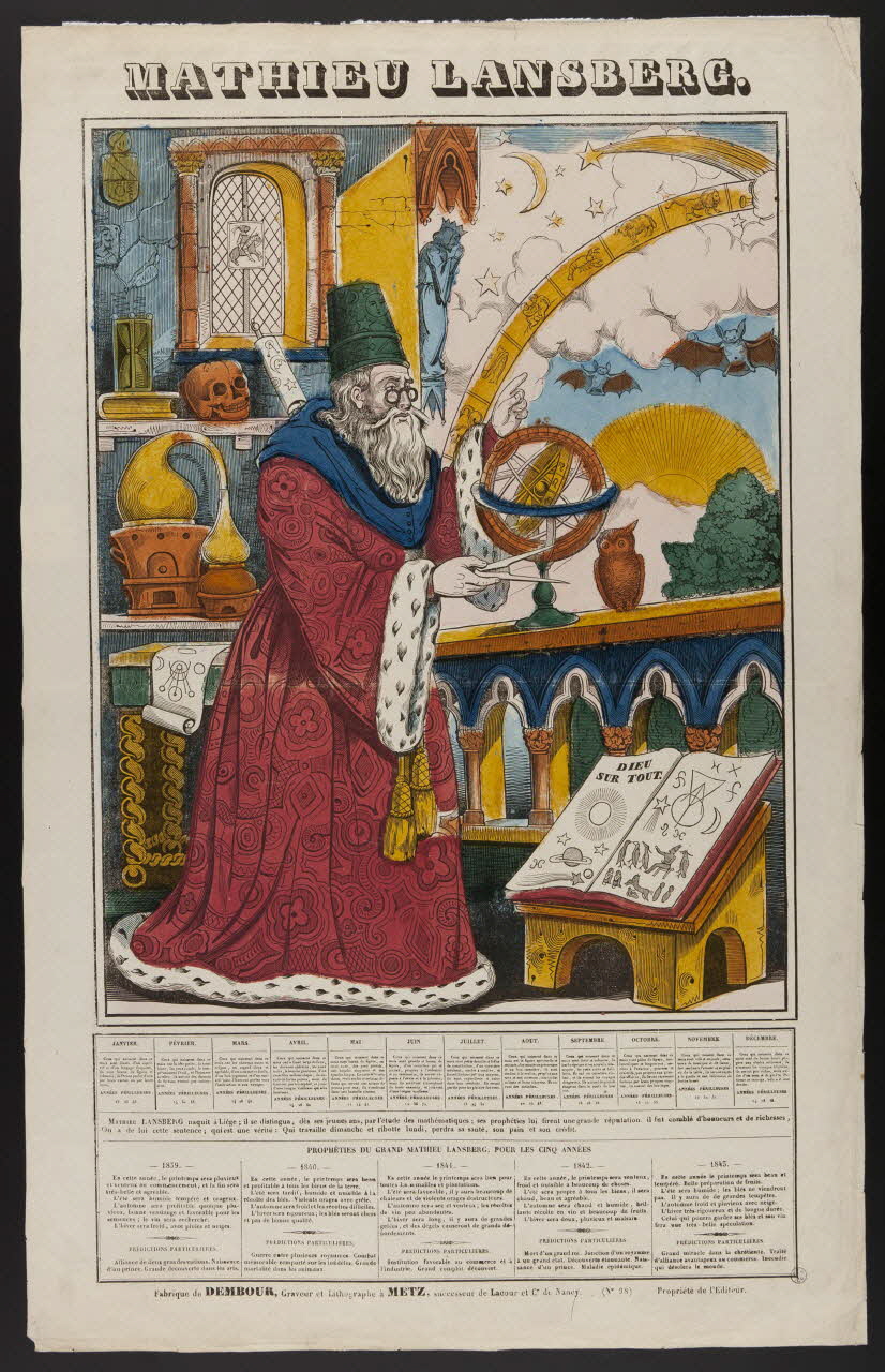 Adrien N. Dembour estampe MATHIEU LANSBERG. Metz 1835-1840 1953.86.3085 Photo