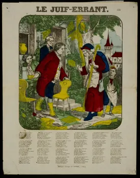 Charles Nicolas Gangel estampe LE JUIF-ERRANT. Metz 1852-1858 1953.86.3147  Photo