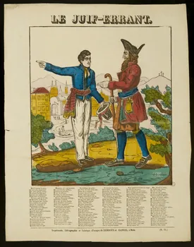 Dembour et Gangel estampe LE JUIF-ERRANT. Metz 1840-1852 1953.86.3151 Photo