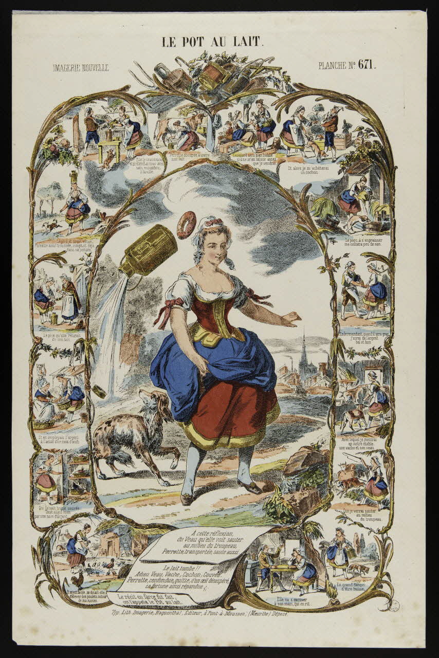estampe LE POT AU LAIT. 1953.86.3257 Photo