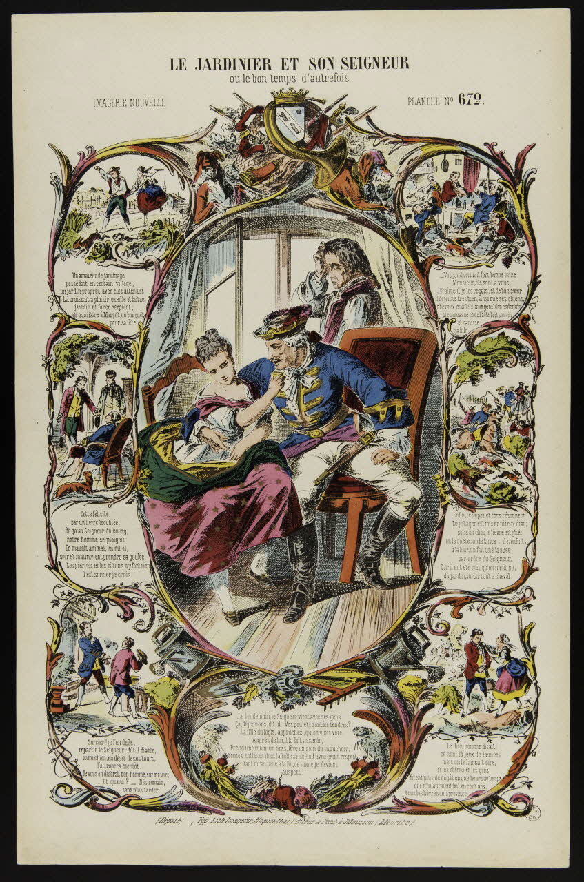 estampe LE JARDINIER ET SON SEIGNEUR 1953.86.3258 Photo