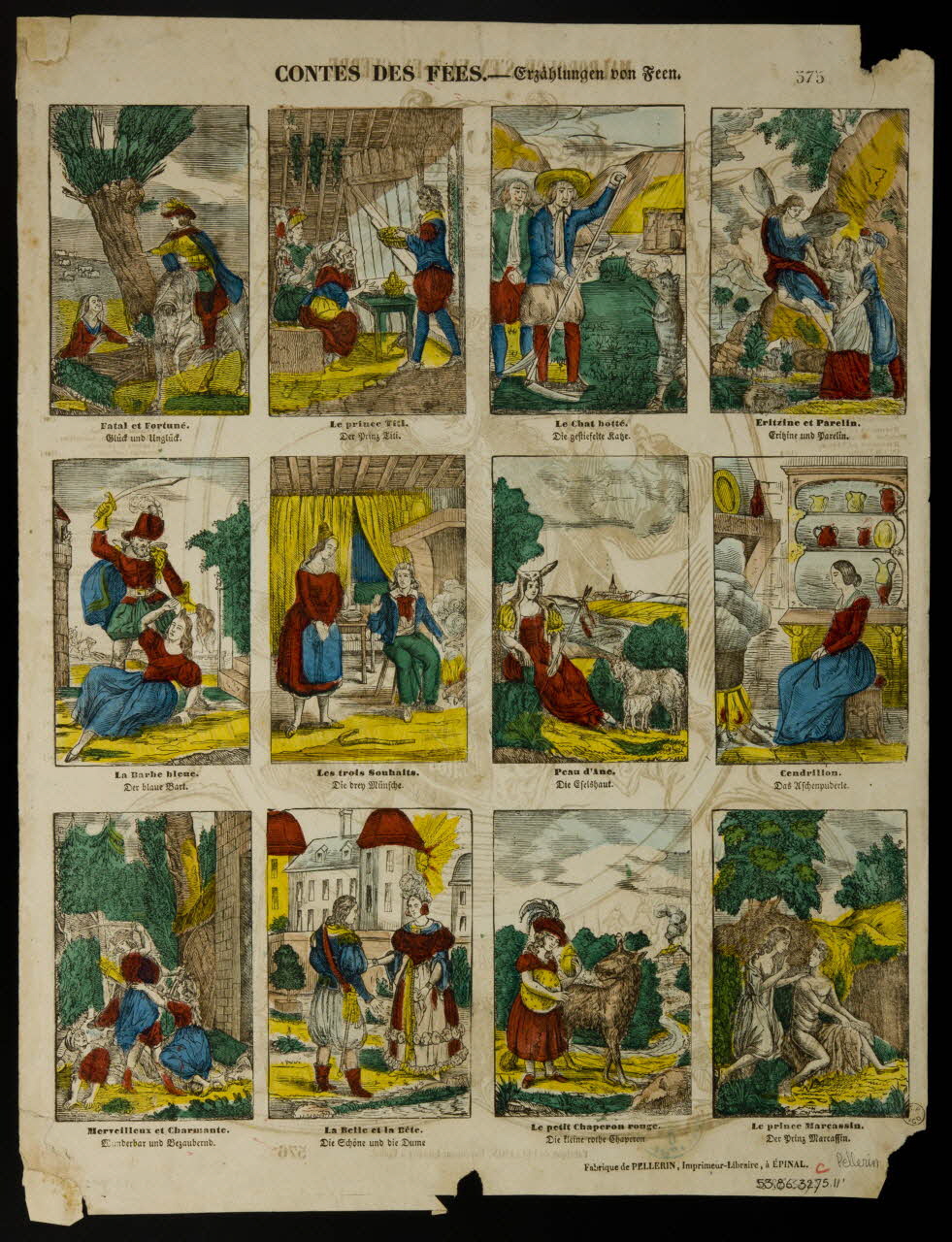 estampe CONTES DES FEES. 1953.86.3275.1 Photo