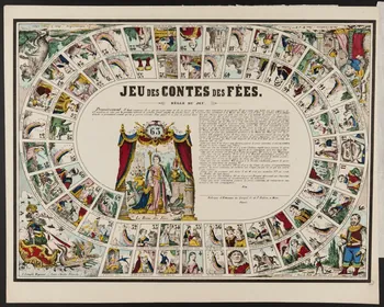 Gangel et Didion estampe JEU DES CONTES DES FEES. Metz 1858-1868 1953.86.3331 Photo