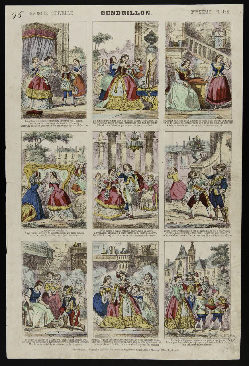 estampe CENDRILLON. 1953.86.3341 Photo