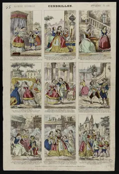 estampe CENDRILLON. 1953.86.3341 Photo