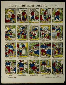 Pellerin estampe HISTOIRE DU PETIT POUCET. (CONTE DES FEES.) Lorraine, France 1857 1953.86.3360 Photo