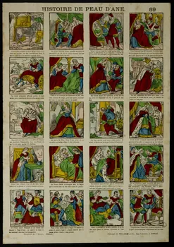 Pellerin estampe HISTOIRE DE PEAU-D'ANE. Lorraine, France 1866 1953.86.3389 Photo