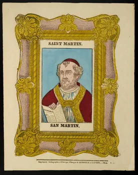 Dembour et Gangel estampe SAINT MARTIN. Metz 1840-1852 1953.86.361 Photo