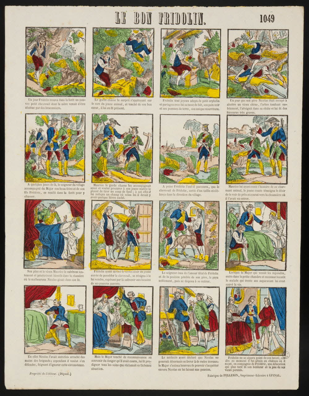 estampe LE BON FRIDOLIN. 1953.86.3669 Photo