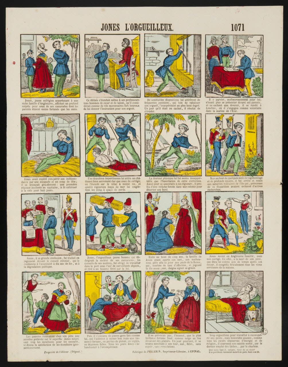 estampe JONES L'ORGUEILLLEUX. 1953.86.3675 Photo