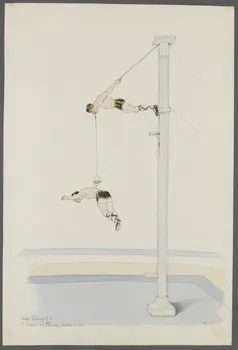 Marthe Vesque ; Juliette Vesque album Numéro de cirque : Les Ferraris 1925 1968.102.127 Photo RMN-Grand Palais (Mucem)