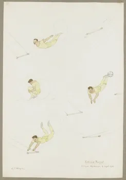 Marthe Vesque ; Juliette Vesque album Numéro de cirque : Edmond Rainat 1904 1968.102.132 Photo RMN-Grand Palais (Mucem)