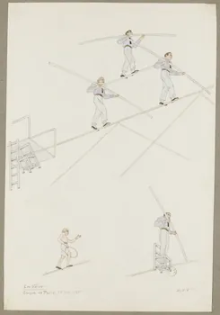Marthe Vesque ; Juliette Vesque album Numéro de cirque : Les Neiss 1925 1968.102.186 Photo RMN-Grand Palais (Mucem)