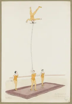 Marthe Vesque ; Juliette Vesque album Numéro de cirque : Les Morandinis 1916 1968.102.206 Photo RMN-Grand Palais (Mucem)