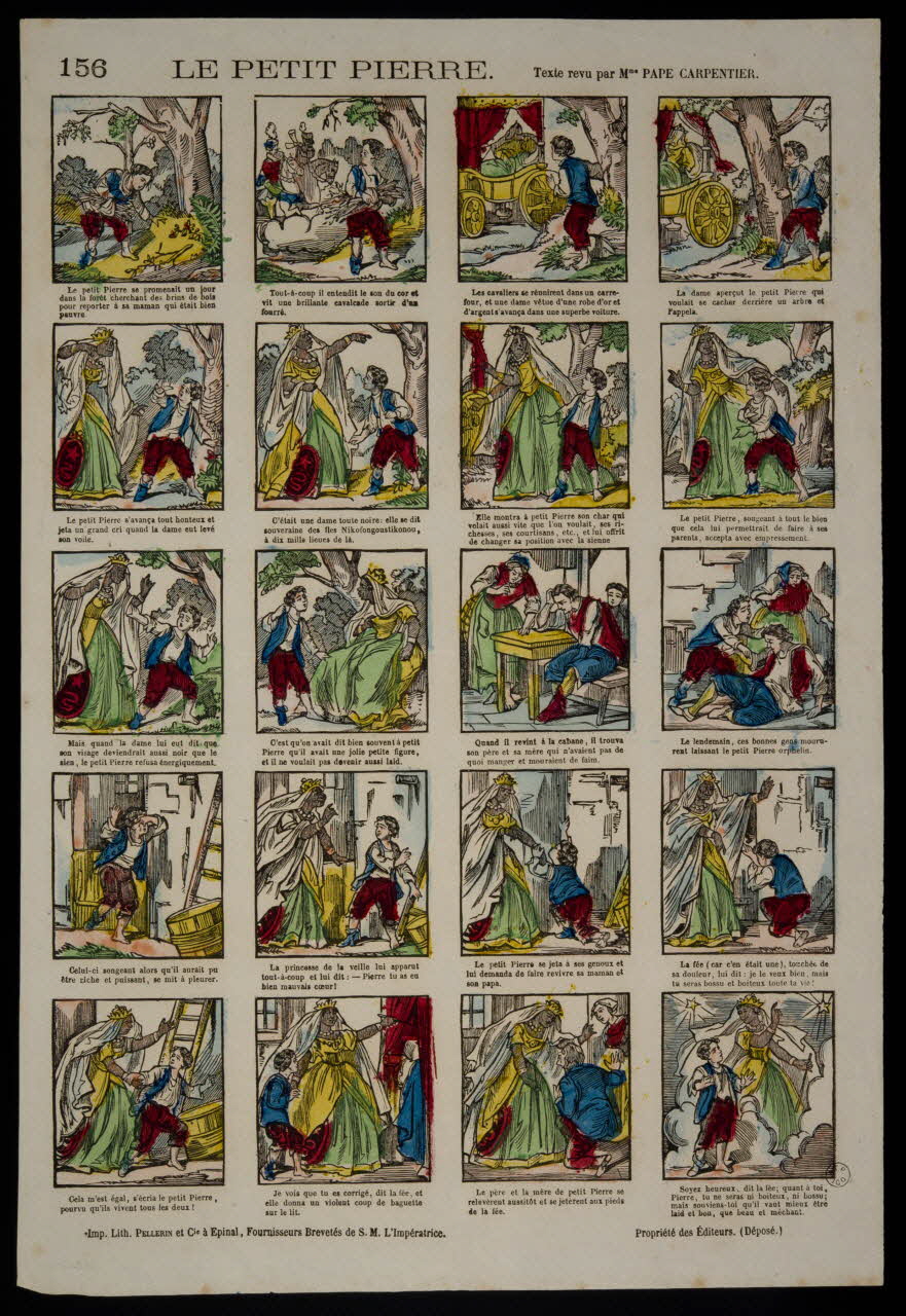 estampe LE PETIT PIERRE. 1953.86.3800 Photo