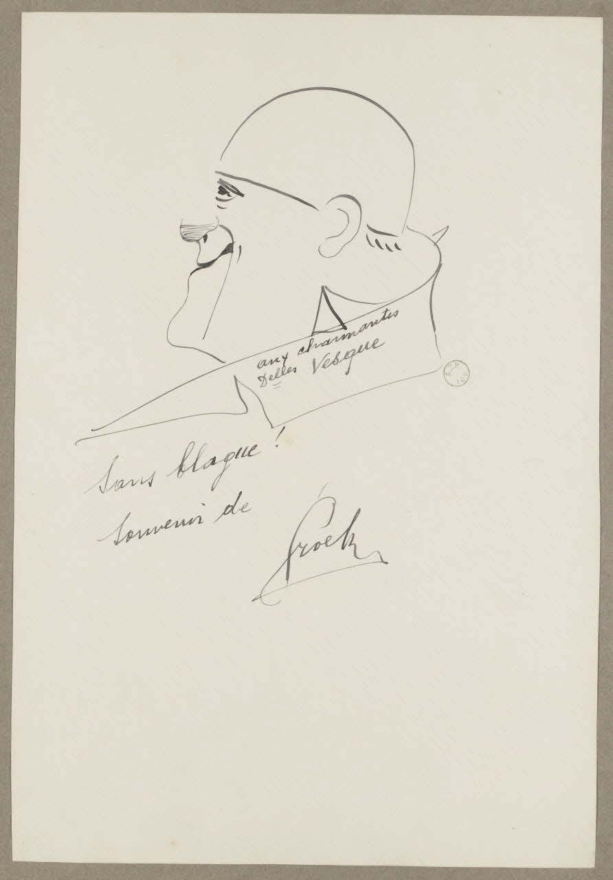 album Autoportrait de Grock 1968.102.63 Photo RMN-Grand Palais (Mucem)